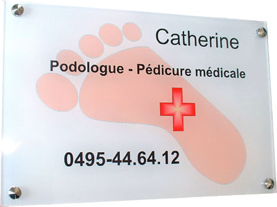 Plaque plexi couleur