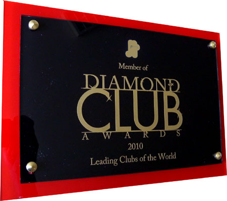 Plaque plexi noire gravure or