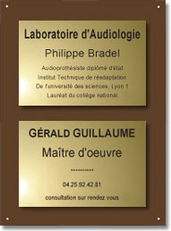 Support plexiglass 2 plaques