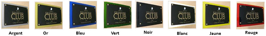 support plexi couleur
