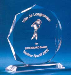 troph&eacute;e plexiglass luxe