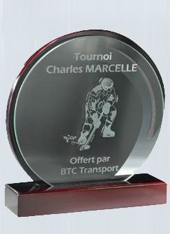 troph&eacute;e plexiglass luxe