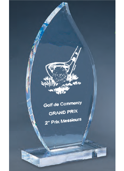 troph&eacute;e plexiglass luxe