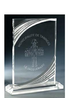 troph&eacute;e plexiglass luxe