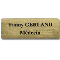  Badge personnalisé <br>Fixation épingle / Pince