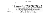 Stylo tampon Stamp Writer<br>Rose