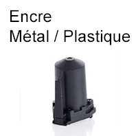 Encre Métal Plastique P1-MP2 pour Jet Stamp 792 MP