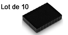 Set of 10 ink pad  6/53 for Trodat 5440